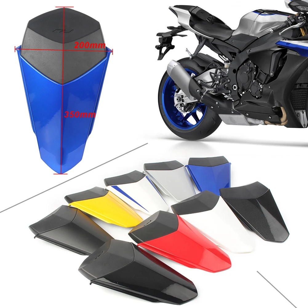 

Заднее сиденье мотоцикла YZFR1 ABS, задний пассажирский коврик для Yamaha YZF R1 2015 2016 2017 2018 2019