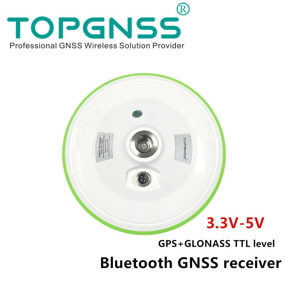 TOPGNSS NEW GN168BT High-precision agricultural GNSS receiver GPS GLONASS  module antenna TTL  level NMEA0183 Baud rate 3.3V-5V