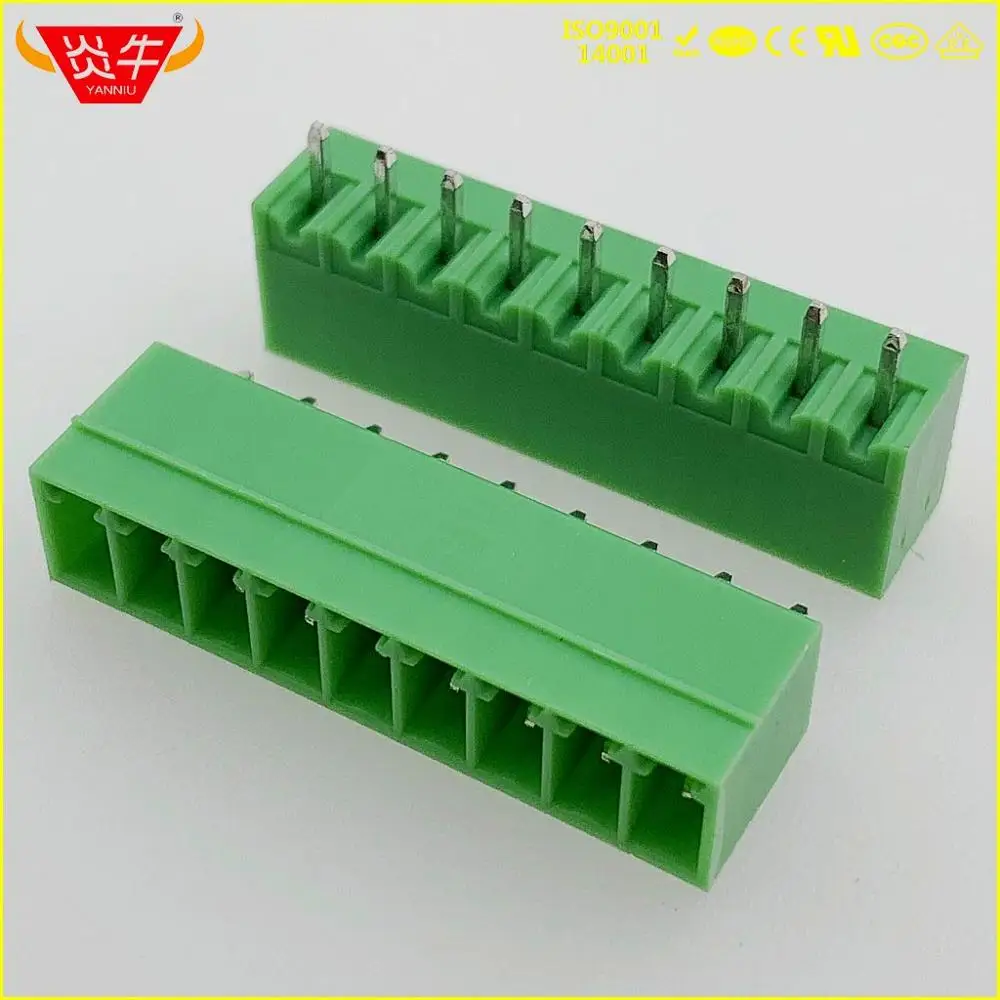 50 Stuks Kf2edgv 3.5 2P ~ 12P Pcb Plug-In Teminal Blokken 15Edgvc 3.5Mm 2pin ~ 12Pin Mcv 1,5/2-g-3, 5 1843606 Phoenix Degson Kefa