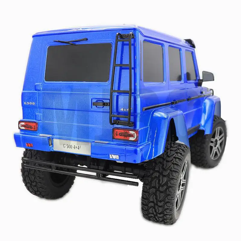 For Traxxas Trx-4 G500 Trx-6 G63 Metal Cnc Aluminum Alloy Front Bumper Rear Bumper Simulation Climbing Car Decoration Stairs