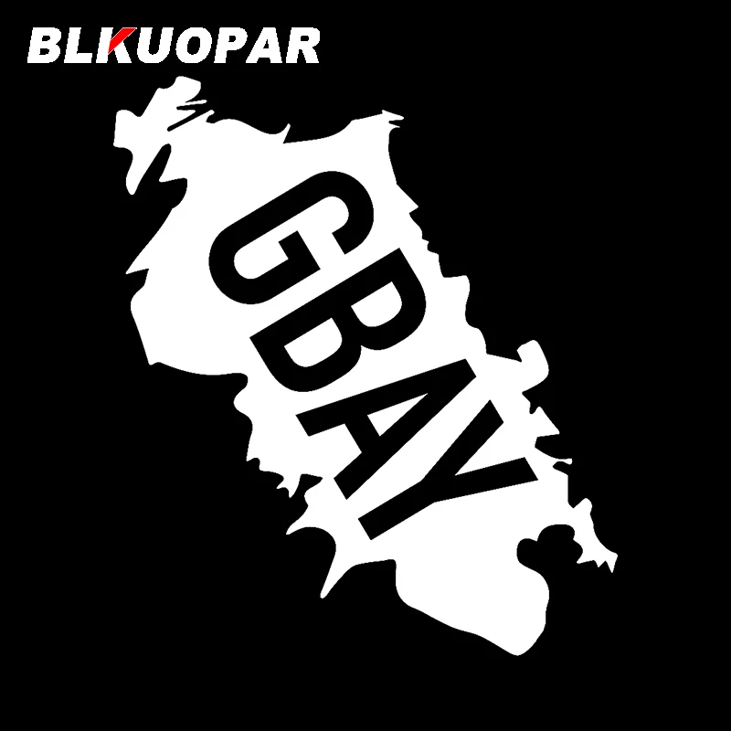 BLKUOPAR for Georgian Bay Outline Car Sticker Personality Waterproof Decal Funny Windows Motorcycle Surfboard Car Accessories