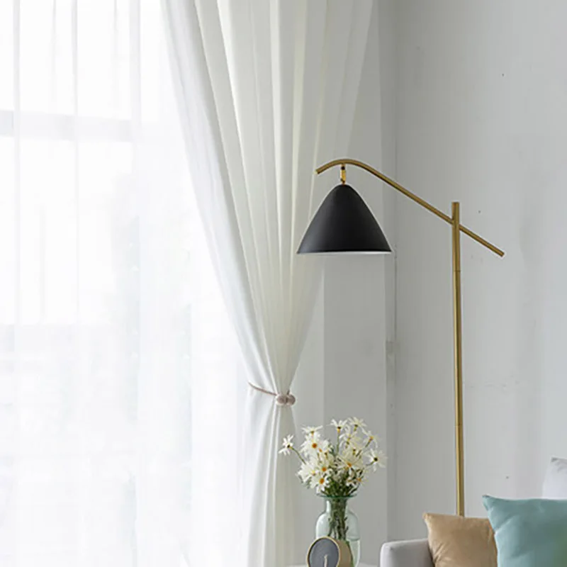 

Tulle Curtains Para Salon Cortinas Rideau For Living Room Modern Minimalist Balcony Gauze Pervious To Light Shade Nordic Curtain