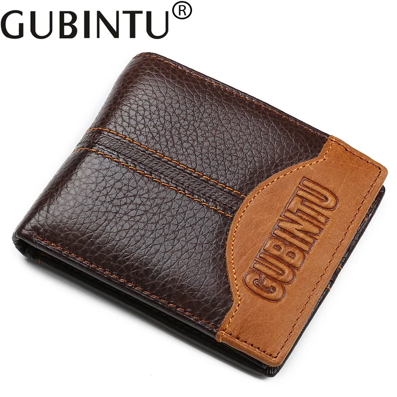 

Gubintu Foreign Trade Supply Spot Wholesale Change Bag Cool Cow Leather Wallet Men's Wallet Leather Wallet