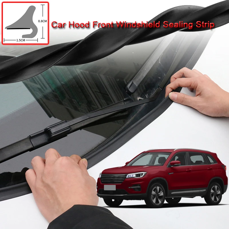 

For CHANGAN CS75 2014-2020 DIY Car Seal Strip Windshied Spoiler Filler Protect Edge Weatherstrip Strips Sticker Auto Accessories