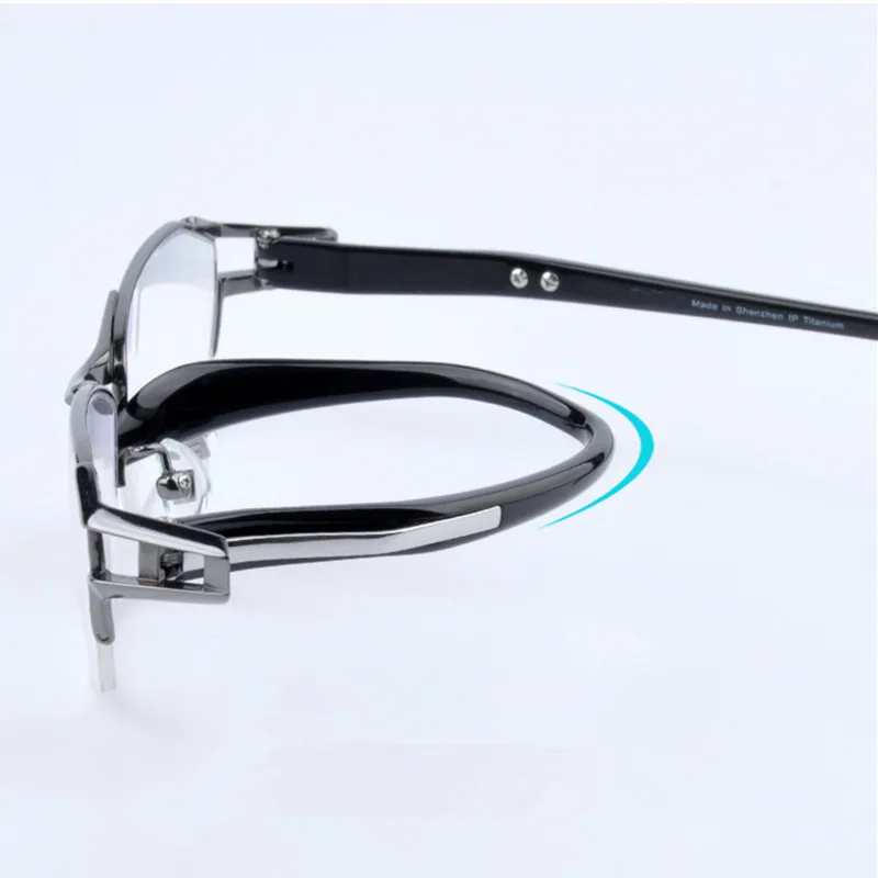 Nickel Free Pure Titanium Prescription Glasses Frame Men Eyewear Light Weight Optical Brand Designer Free Niecle