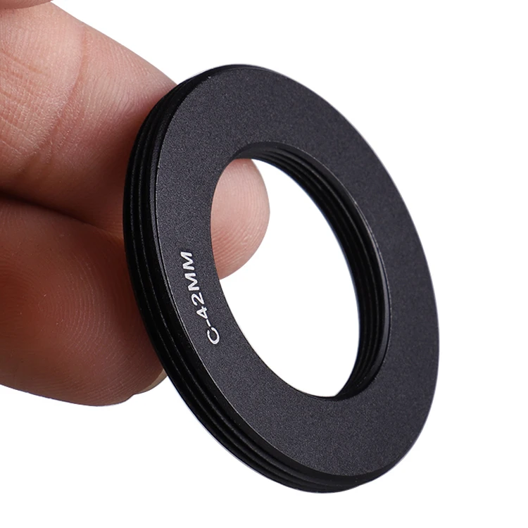 C Mount to M42 Screw Thread Lens Mount Adapter Inner 25.4mm Outer M42 C-M42