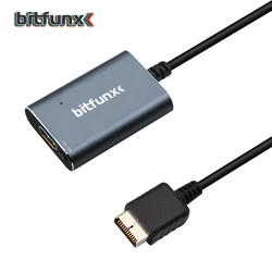 Bitfunx RGB/Component to HDMI-compatible Adapter With USB Cable for Sony NTSC PAL PS2 Fat or PS2 Slim Game Console