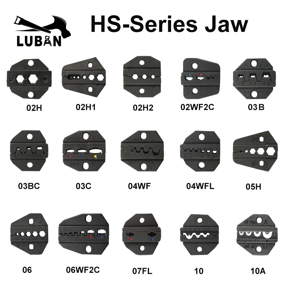 HS-03B HS-16WF HS-40J HS-101圧着プライヤー顎端子圧着ツールキットserielは顎