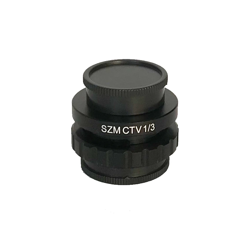 0.3X 0.5X C-Mount Lens SZM CTV1/2 1/3 1X Adapter For Trinocular Stereo Microscope Video Camera