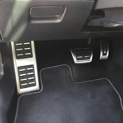 Lilmanta Auto Pedalen Pedaal Pad Cover Voor Skoda Kamiq Combi Scala Octavia Rapid Superb Karoq Kodiaq 2017 - 2021 lhd At Mt