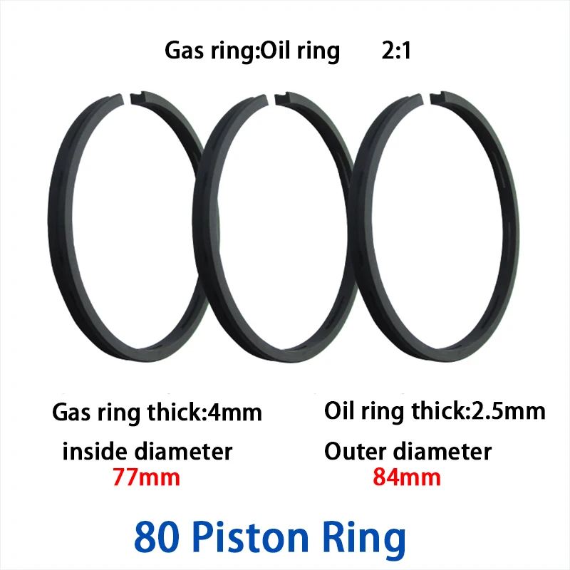 Air Compressor Piston Ring Piston ring for air pump/piston machine air pump 42/47/48/51/55/65/80/90/95/105 Cylinder piston Ring