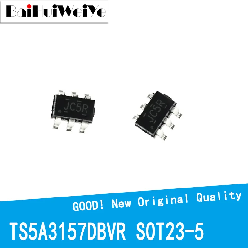 10PCS/LOT TS5A3157DBVR TS5A3157 JC5R SOT23-6 SOT23 SOT-23-6 SMD New Original Good Quality Chipset