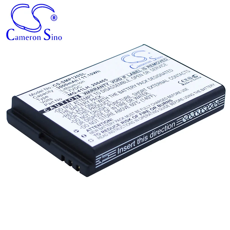 Cameronsino Batterij Voor Spectra Mobilemapper 10 Mobilemap 20 Past Spectra 206465 Mg-4LH TS21878 Gps, navigator Batterij 3000Mah