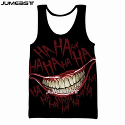 Jumeast Brand Men Women 3D Printed Vest Joker Streetwear Harajuku Oversized Short Sleeve Sport Pullover Summer Tank Tops Tees