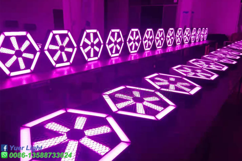 4Pcs/Lot LED Effect Lights 504Pcs SMD5050 RGB LEDS LED Stage Lights DMX Disco Lights LED Party Lights For Dj Laser Projector