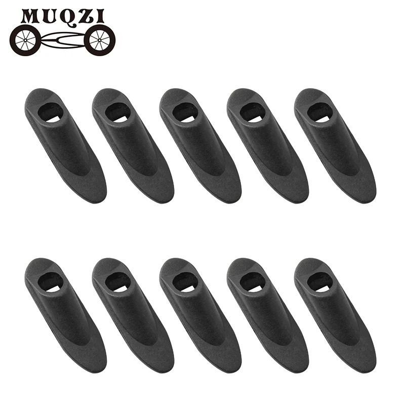 MUQZI 10PCS Frame Embedded Buckle MTB Road Bicycle Brake Hose Shifter Cable Guide Clamp Bike Shift Cable Accessories