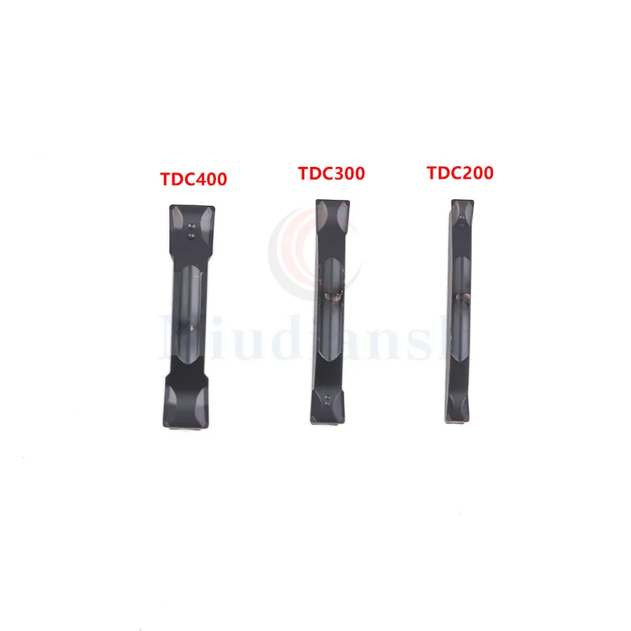Inserto in metallo duro TDC200 LF6018 TDC300 LF6018 TDC400 LF6018 utensile per tornitura scanalatura lama per scanalatura utensile per tornio CNC, per acciaio inossidabile