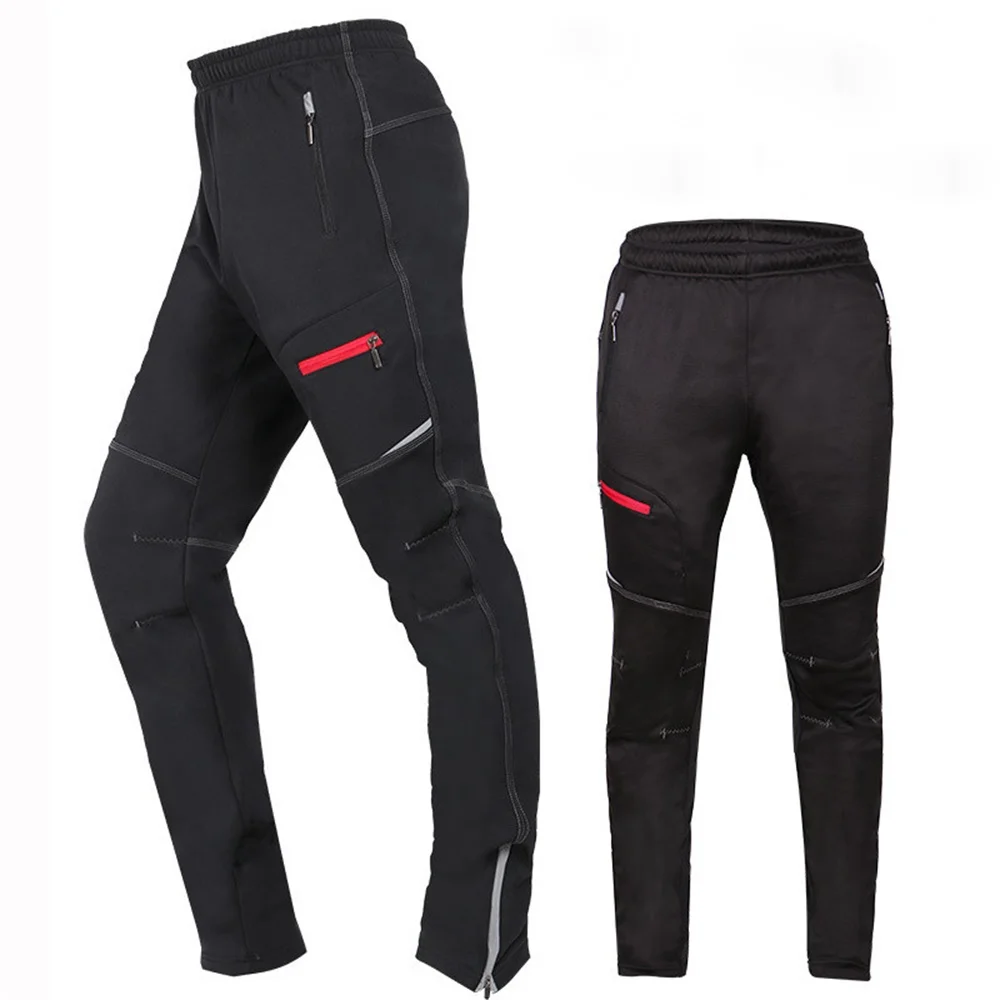 Wheel Up 2024 Winter Warm Fleece Windproof Waterproof Cycling Pants Men Women Thermal Riding Sports Trousers MTB Bike Pants K333