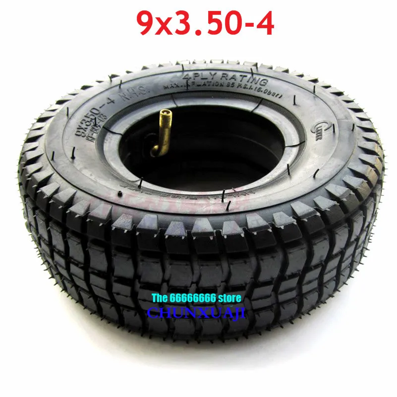 High Quality 9-inch Electric Tyre 9X3.50-4 Electric Tire Mini Tricycle Rear Wheel 9*3.50-4 Inner Tube and Outer Tire