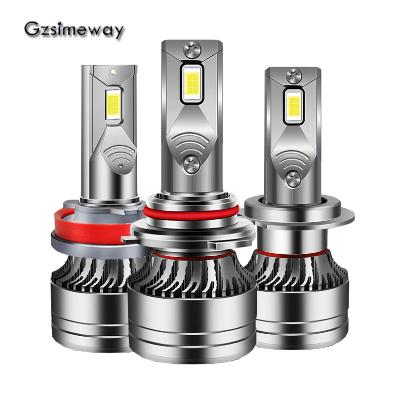 

2PCS Canbus Car Headlight H4 Hi/Lo Beam LED H7 H1 H3 H8 H9 H11 HB3 9005 HB4 9006 Lamp 20000lm 6000K Auto Fog Light Bulbs 12V-24V