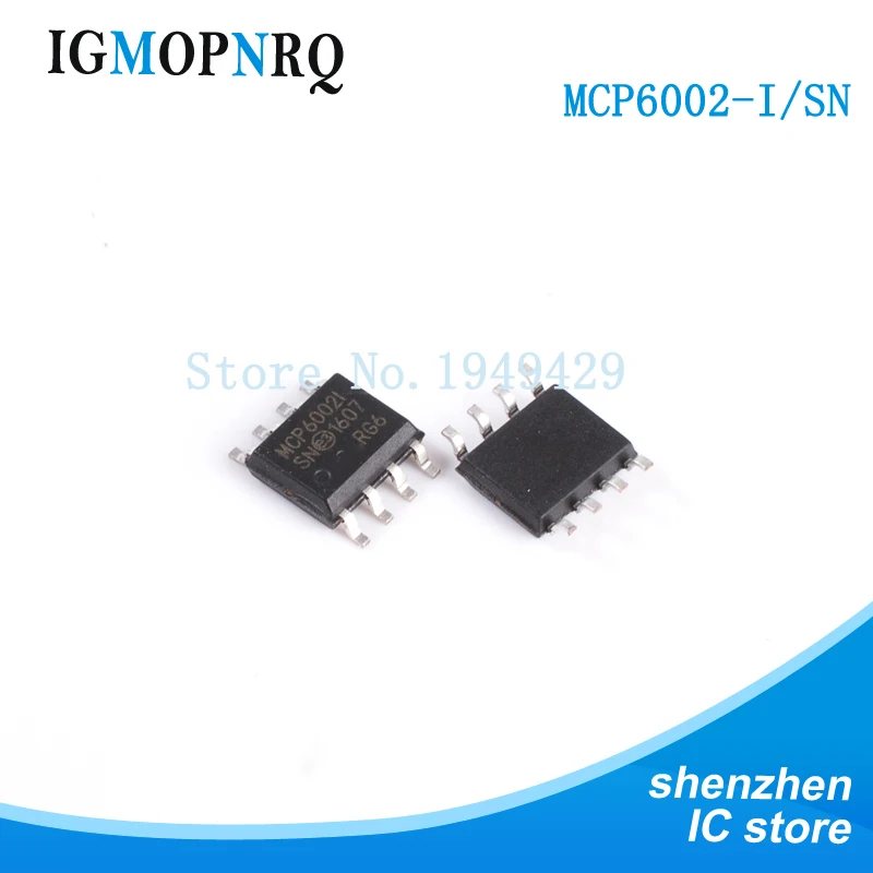 10PCS MCP6002-I/SN … - image