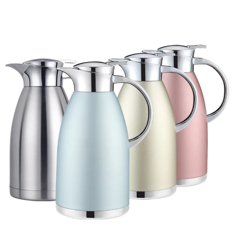 

Stainless Steel Thermos Vacuum Hot Water Bottle Household Tea Kettle and Thermos Double-Layer Thermal Insulation Coffee Pot