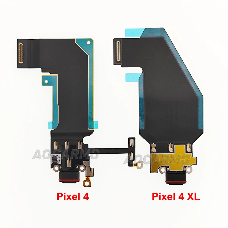 Aocarmo For Google Pixel 4 4XL XL Type-C USB Charger Dock Charging Port Connector Flex Cable