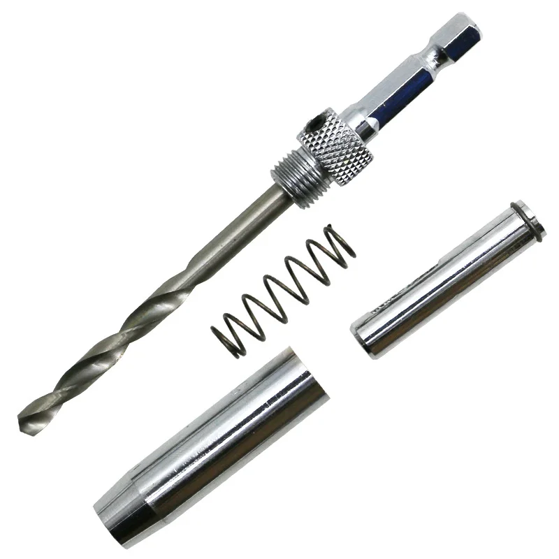 JUSTINLAU 4 HSS Tự Centering Bản Lề Khoan Bộ Cửa Tủ 5/64 "7/64" 9/64 "11/64" trung Tâm Mũi