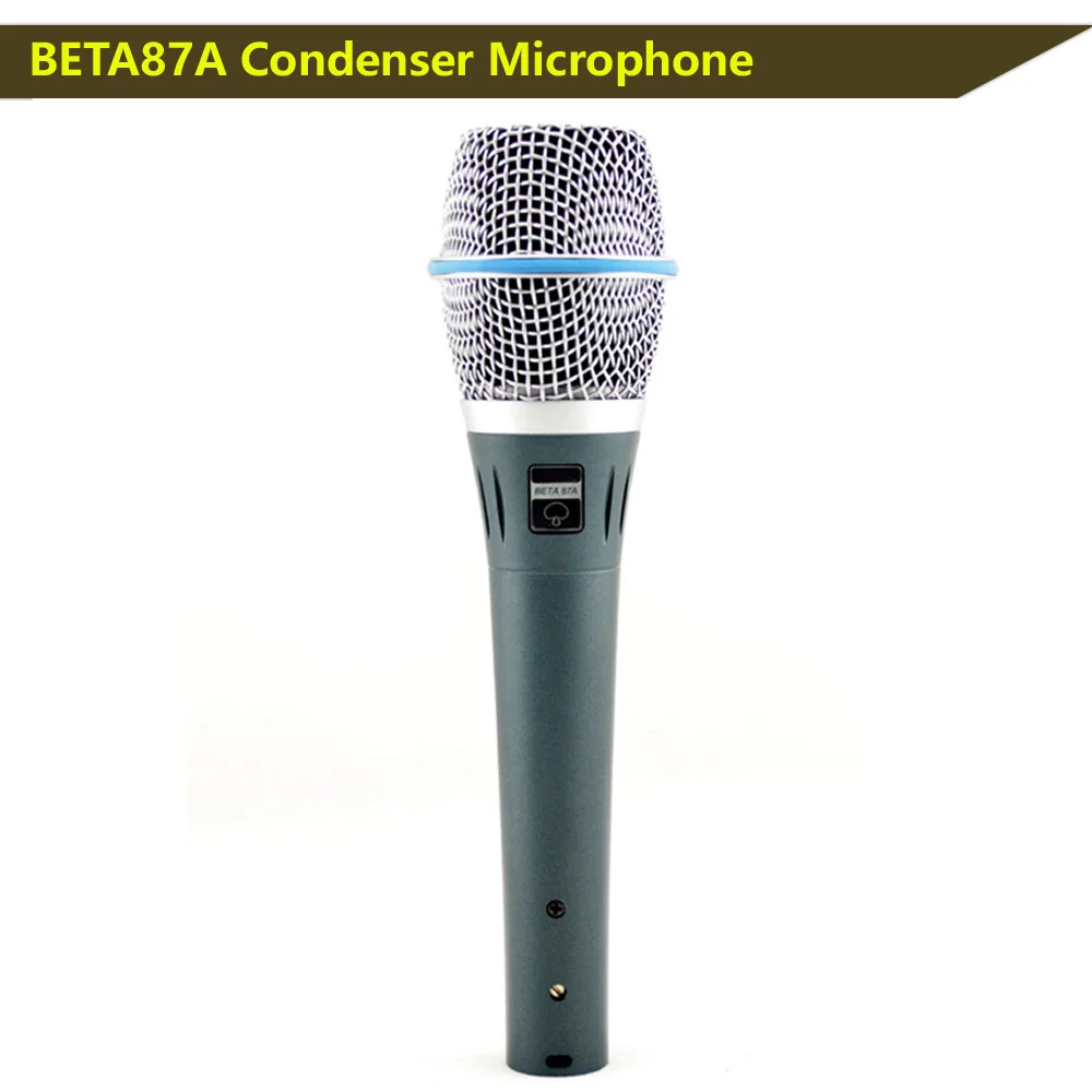 BETA87A studio microphone BETA87A condenser supercardioid vocalist microphone