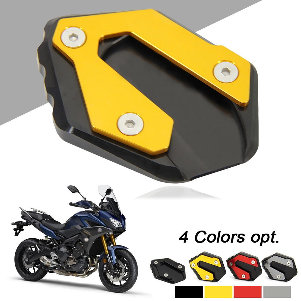 

Motorcycle Kickstand Side Kick Stand For Yamaha MT-09 FZ-09 Tracer 900 GT Foot Extension Pad CNC 2018 2019 2020