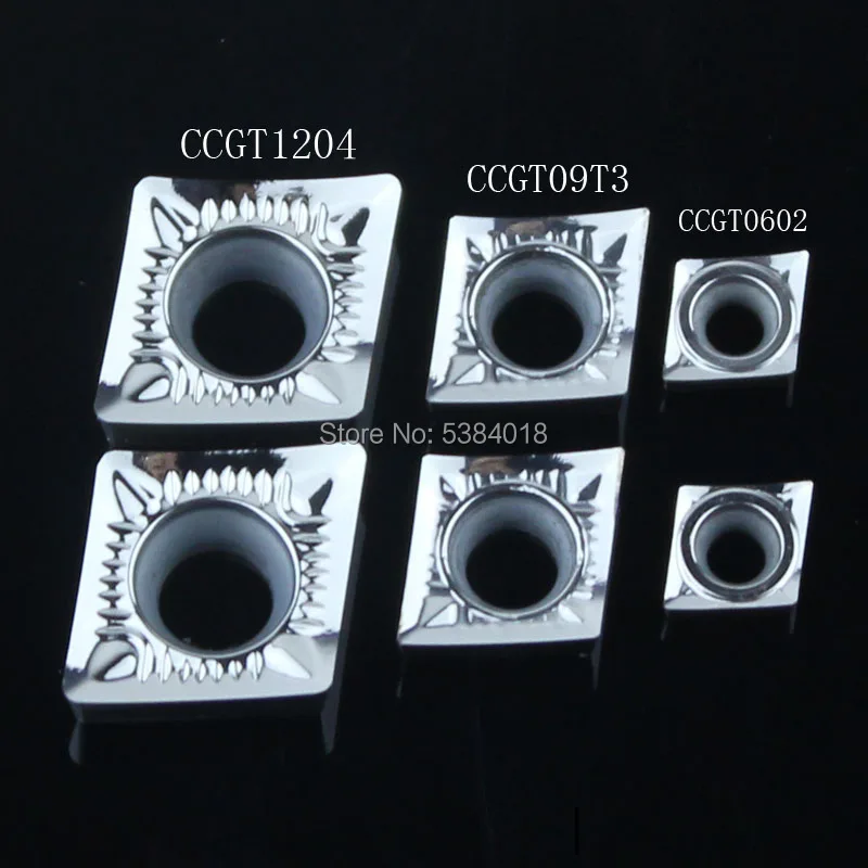 CCGT120402 AK CCGT09T302 AK CCGT060202 cnc macchina fresa in metallo duro inserti perno lama usata per alluminio rame