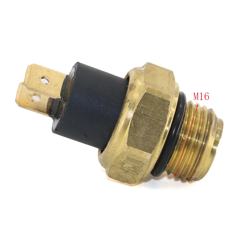 Motorcycle Electric Radiator Coolant Fan Water Temperature Thermostat Switch Temp Sensor M16 for 200 250 400 450