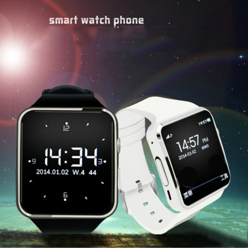 X6 compatível com bluetooth relógio inteligente com tela de toque da câmera apoio sim tf cartão facebook para iphone xiaomi telefone android