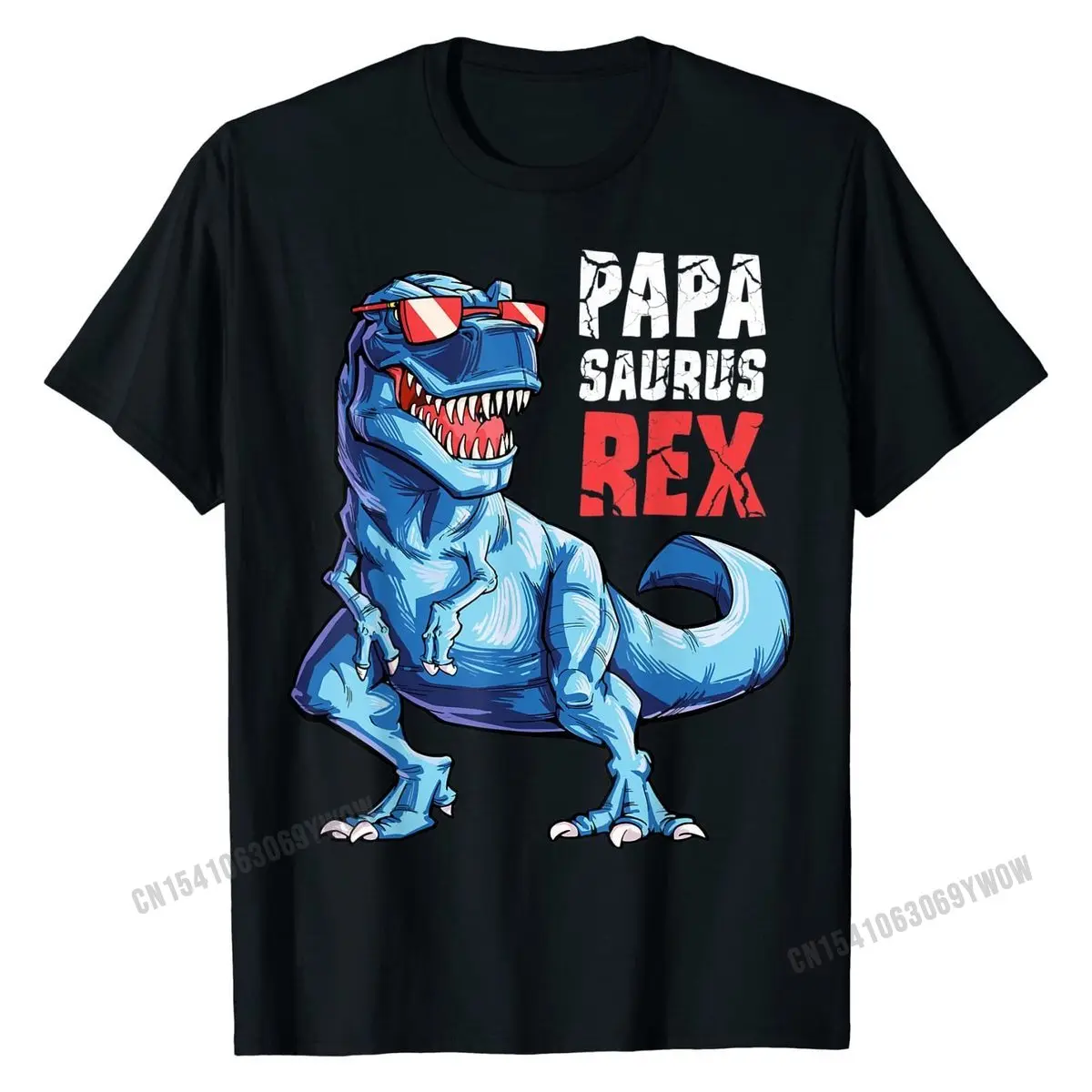 Papasaurus T shirt T rex Papa Saurus Dinosaur Men Dad Daddy T Shirt Brand Fitness Tight Cotton Boy T Shirt Hip hop