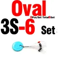 Oval 3S 6Set