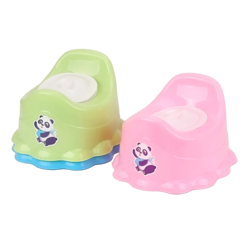 Children Potty Cartoon Baby Potty Training Seat Urinal With Cover Pot Comfortable Child Children’s Pot Portable Camping Toilets