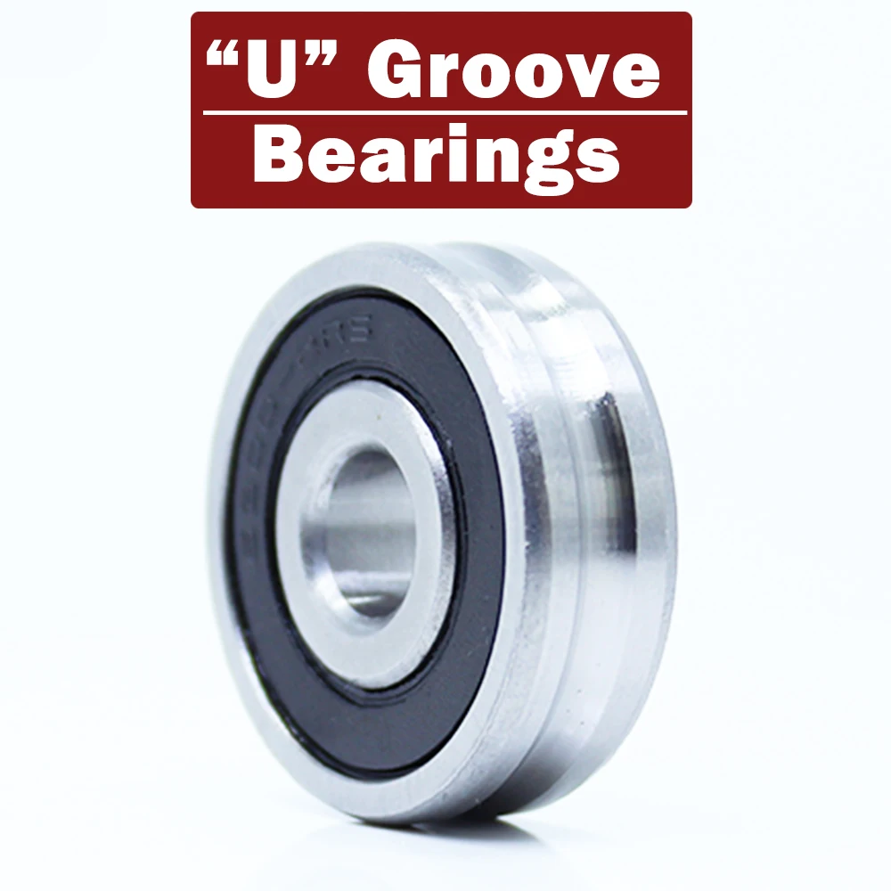 Outer Ring With U-groove Bearing 20*62*22 mm (1 PC) Wire Cable Pulley Bearing Walking Heavy Pulley Crane U Groove Wheel Bearings