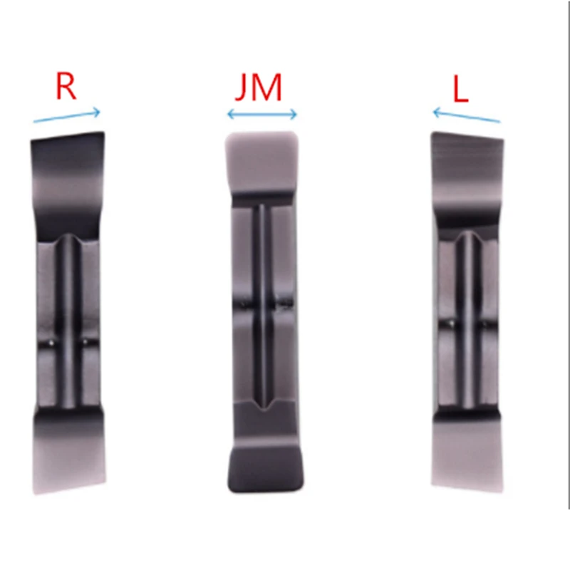 10PCS MGGN150/MGGN200/MGGN250/MGGN300/MGGN400/MGGN500 R L JM Cutting Carbide Inserts For Stainless Steel