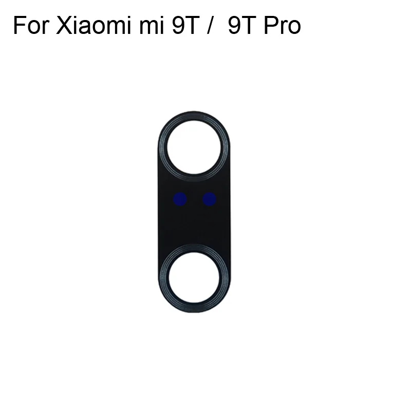 2PCS High quality For Xiaomi Mi 9T Back Rear Camera Glass Lens test good For Xiao Mi 9 T Pro Replacement Parts 9TPRO