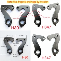 1pc CNC Bicycle parts gear rear Derailleur Hanger for Chinese Carbon Frame Reverse Mount Tail hook mech Dropout bike Frame Saver