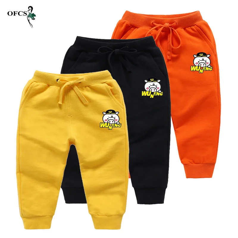 

Best Selling New Supply Pants Toddler Cotton Fashion Retail Cartoon Boys Girls Casual 2-12Y Sport Pants Garcon Children Trousers