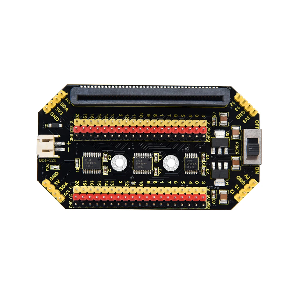 Keyestudio Microbit Expansion Shield Board with IO Ports for Micro Bit V1.5&Micro:bit V2