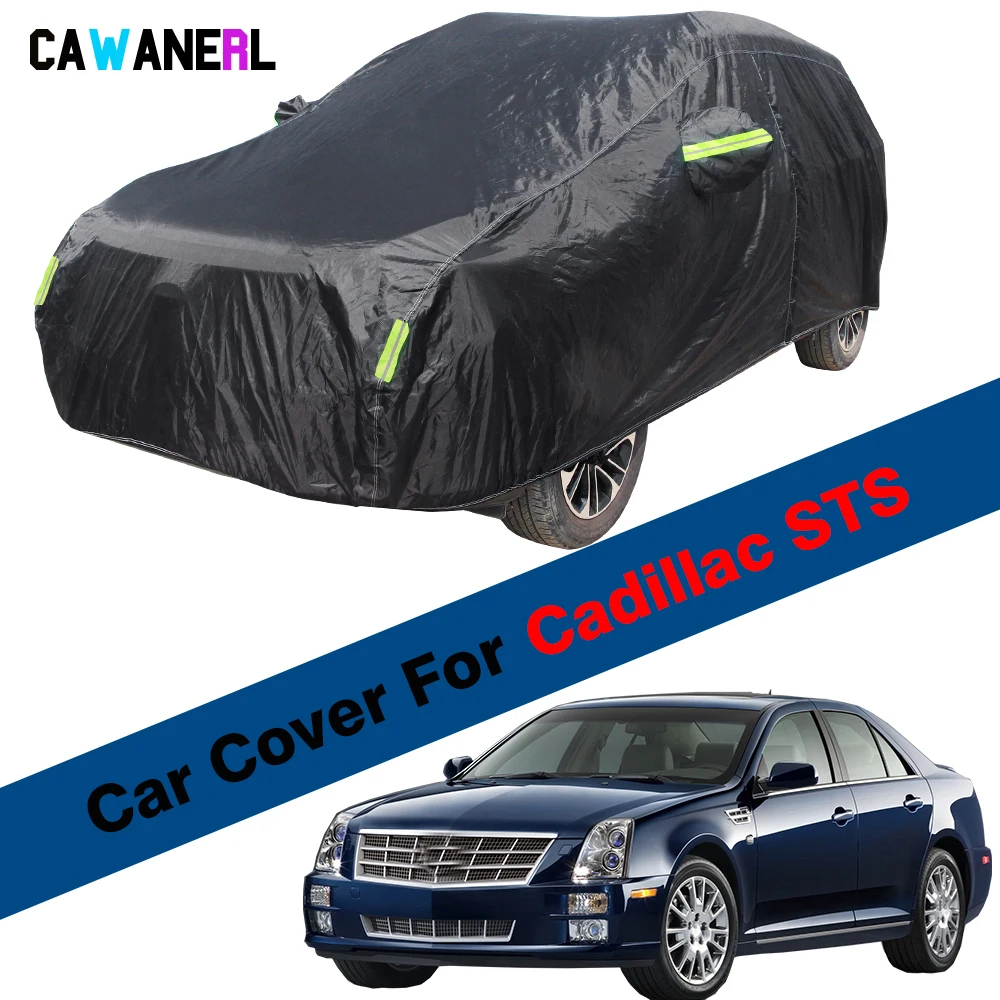 

Full Car Cover Auto Outdoor Sun Shade Anti-UV Snow Rain Ice Protection Waterproof Cover Dustproof For Cadillac STS