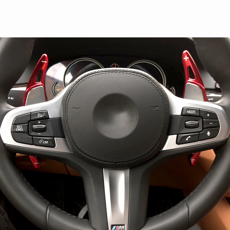 Car Aluminum Steering Wheel Shift Paddle Shifter Extension For BMW New 5 Ser 530i M 540i M 6 Ser 640i M F10 F11 F12 M5 Styling
