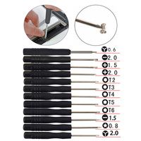 12pcs/set Mini Multi-Function Precision Screwdriver Set Smartphone Tablet Repairing Tools Set