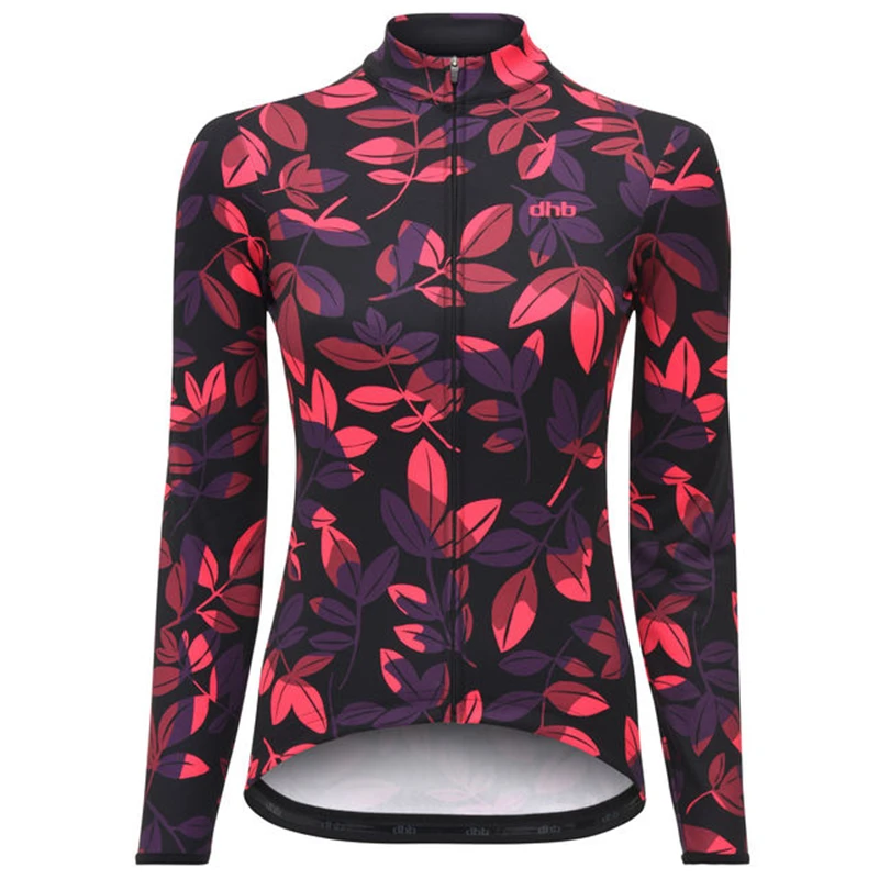 DHB Women Cycling Jersey Anti-UV Mtb Bicycle Clothing Ciclismo Long Sleeves Jersey Road Riding Shirt Road Bike Cycling Clothing