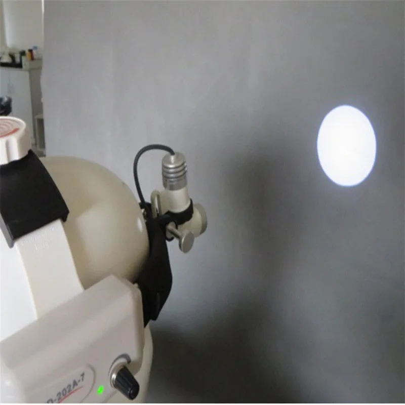 Wireless Medical Headlight 3W LED Headlamp Dental Surgical Head Light 2 Battery