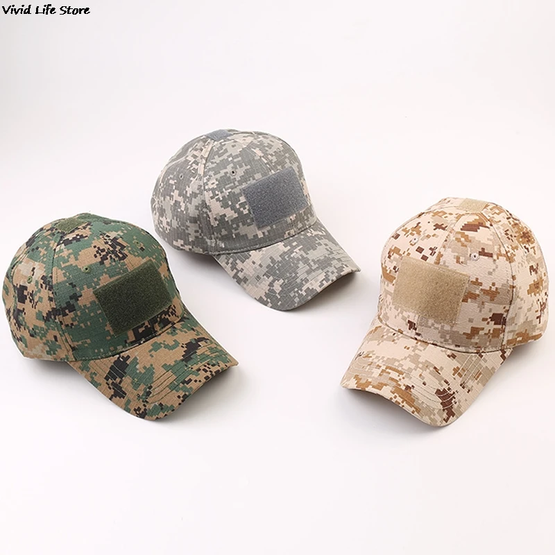 Military Baseball Caps Camouflage Taktische Armee Soldat Kampf Paintball Einstellbare Sommer Hysterese Sun Hüte Männer Frauen