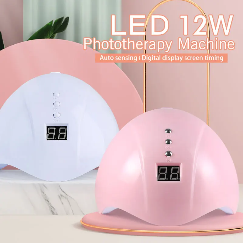 NAILCO Star 1 Drying Nail Lamp 12W Portable 30/60/90s Timer UV&LED Lamp USB Cable Connector Home Manicure Varnish Nail Art Tools