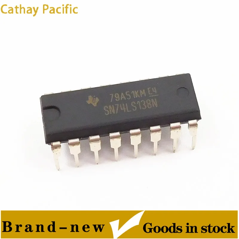 74LS138 SN74LS138N decoder/demultiplexer DIP16 IC signal schalter chip neue spot